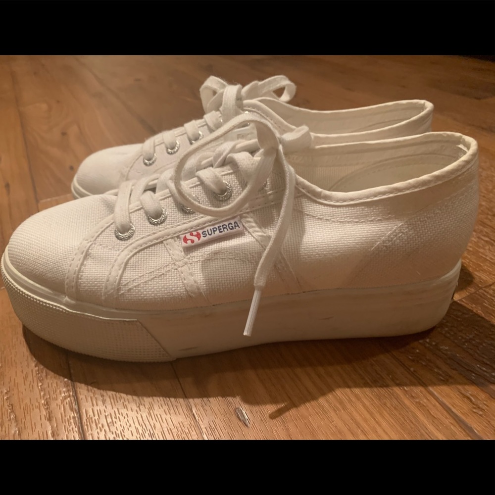 SUPERGA platform sneakers